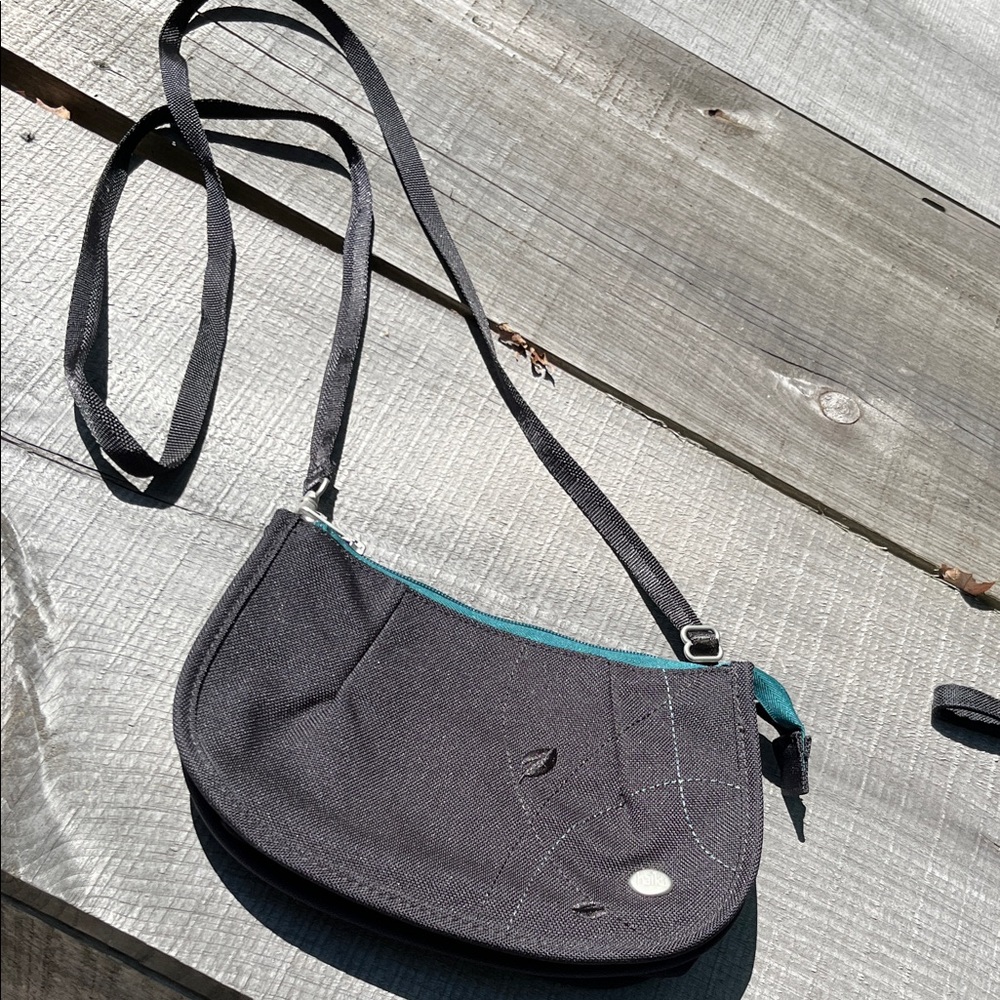 Stylish Haiku Black Crossbody Bag